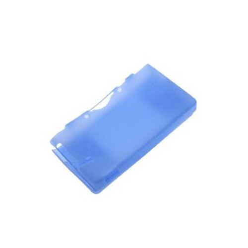 Blauwe siliconen zachte hoes, hoes voor nintendo dsi en ndsi