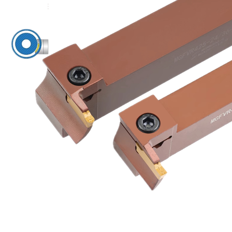 MGFVR MGFVR320 MGFVR325 MGFVR420 MGFVR425 CNC 7-shaped End Face Grooving Cutter External Circular Groove Turning Tool Holder Bar