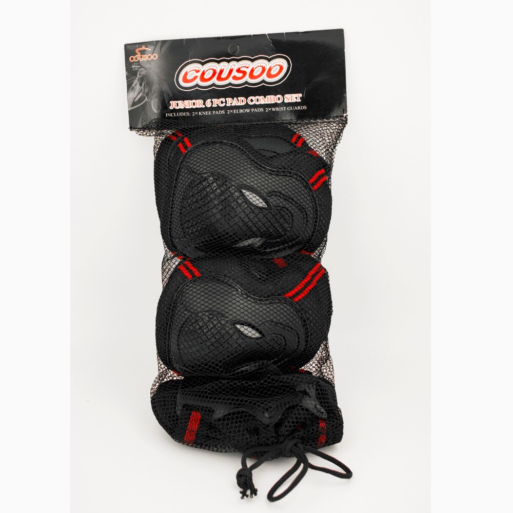 Clearance 6pcs/set Skating Protective Gear Set Elbow pads Bicycle Skateboard Ice Skate Roller Knee Protector For Adult Kids