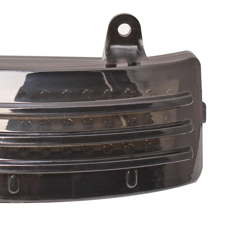 Motorfiets Tri-Bar Achterspatbord Led Mistlamp Cafe Racer Achterlicht Fit Voor Harley Street Road Glide