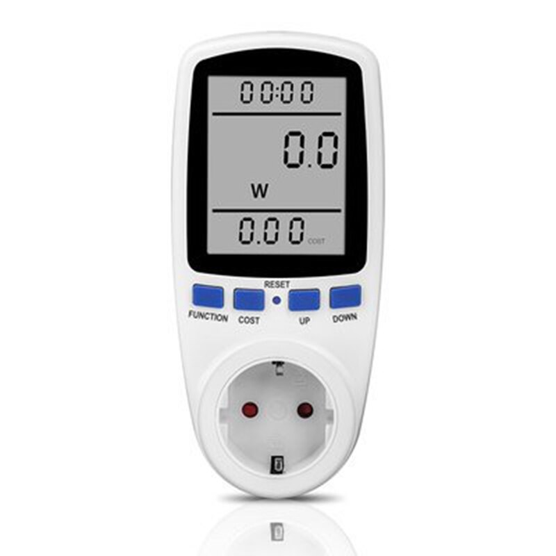 AC Digital LCD Power Meter Power Meter Power Kwh Electric Energy Meter Measuring Socket Power Analyzer