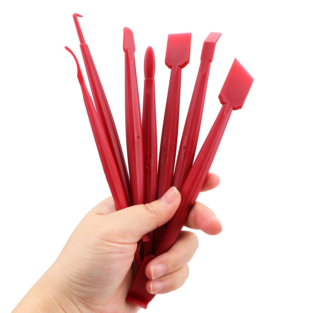 Window Tint Film Corner Blades Car Wrap Film Tools Car Removal Kits Squeegee Scraper Set Trim Removal Tools Repair Tools Kit