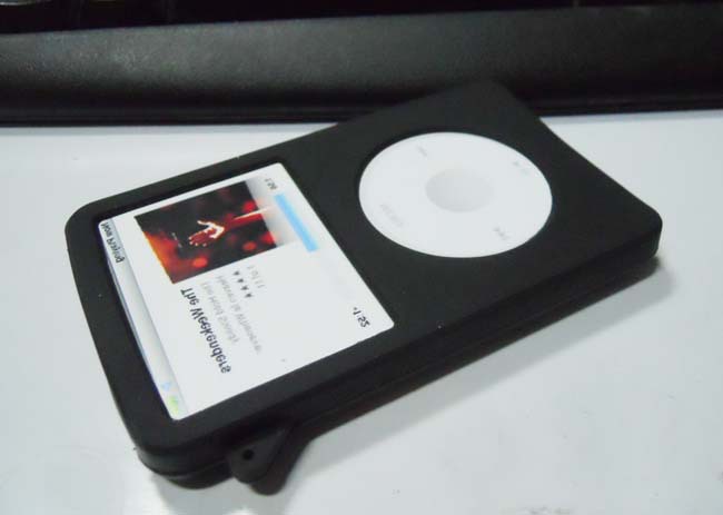 Silikonhülle für Apple iPod Classic 6. 7. 80 GB, 120 GB, dünn, 160 GB und iPod Video 5. 30 GB