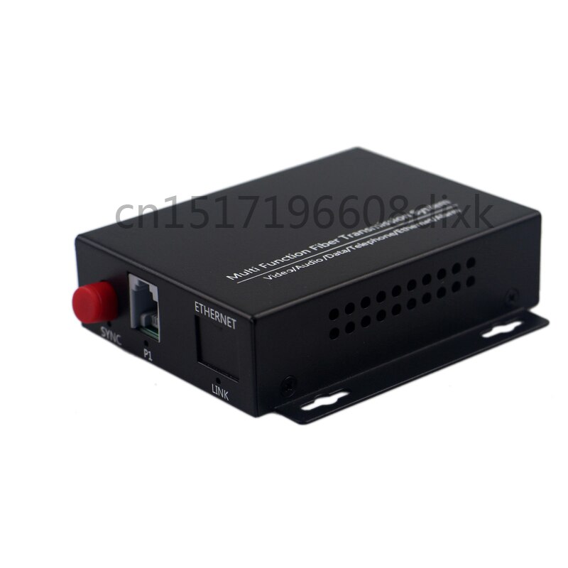 1CH convertidor de teléfono a fibra óptica PCM Voice over fiber optic Media converter a fibra 1 Ch 100M Ethernet