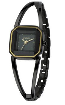 Luksusowe KIMIO damskie bransoletki z zegarkiem proste zegarki damskie ze stali nierdzewnej wodoodporny zegarek sukienka montre femme reloj mujer 2016: black watch 2
