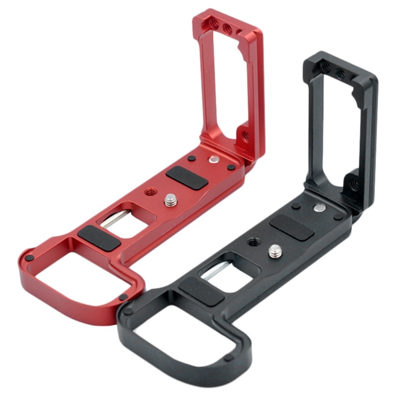Soporte retráctil en forma de L para cámara agarre manual para Nikon Z7 Z6 LB-Z7 placa base de liberación rápida placa lateral empujar y tirar