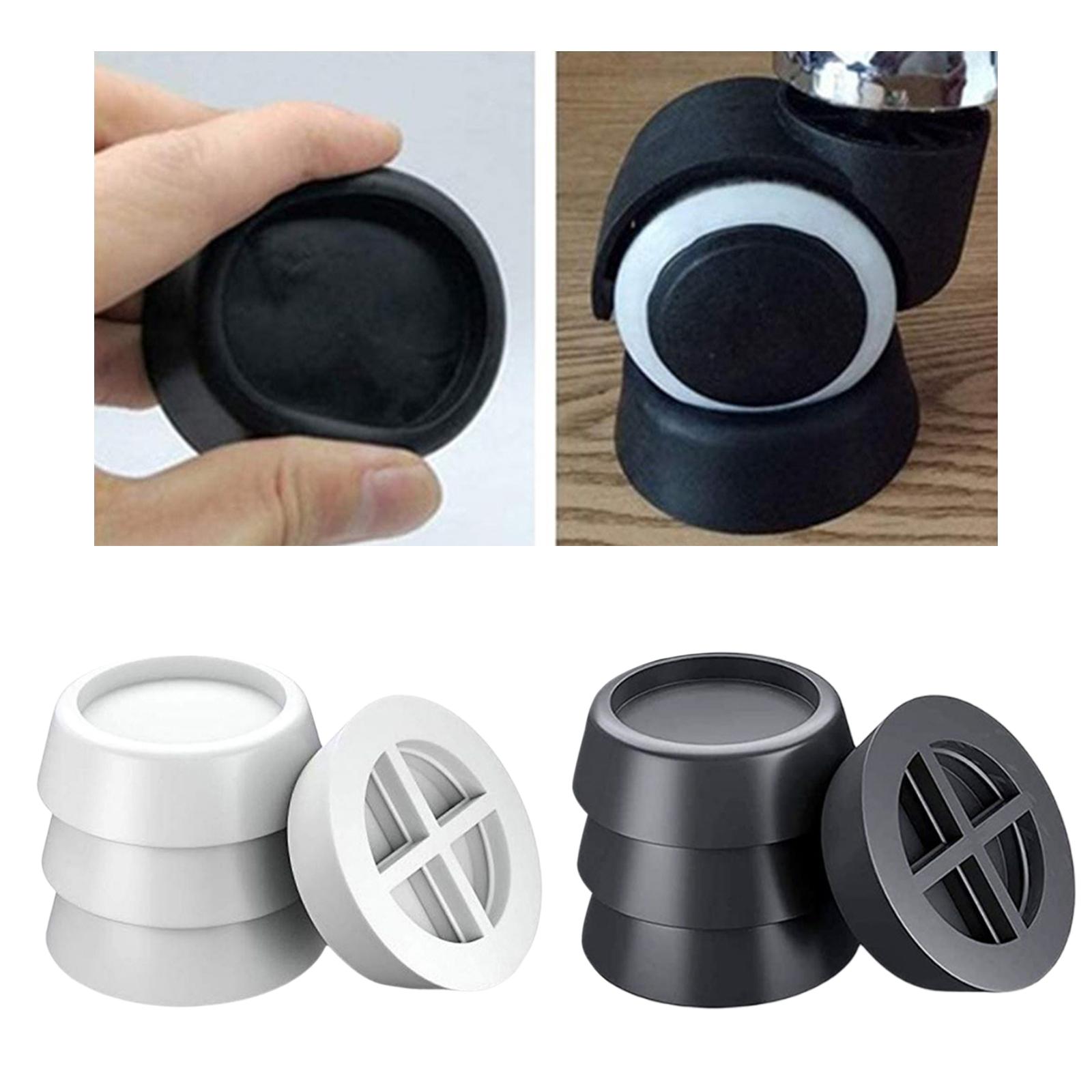 Tapis Anti-Vibration antidérapant, 4 pièces, Base de pied de levage pour meubles, Anti-secouement, Anti-bruit, pour sèche-linge, Machine à laver