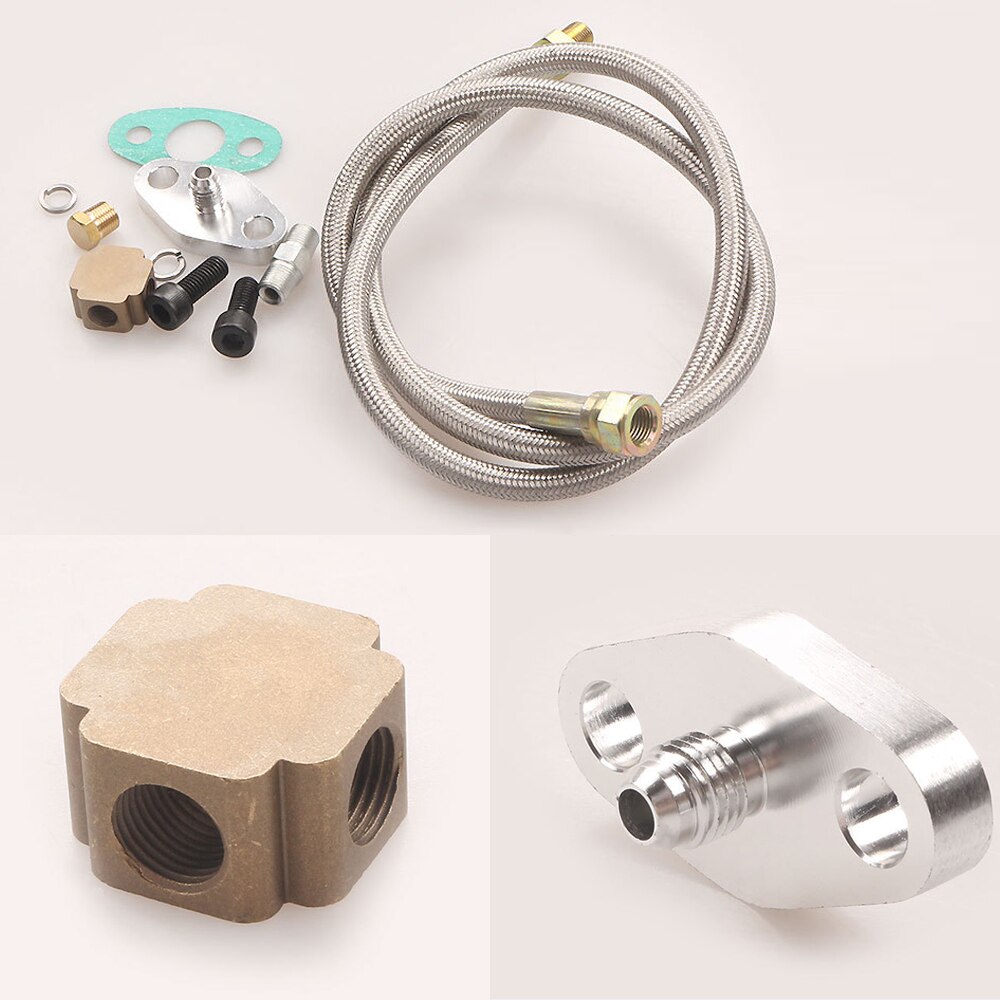 Tuyau d'alimentation en huile de turbine Automobile, kit de retour et de décharge d'huile, GT32 GT40 GT42 GT4294 GT4202 R
