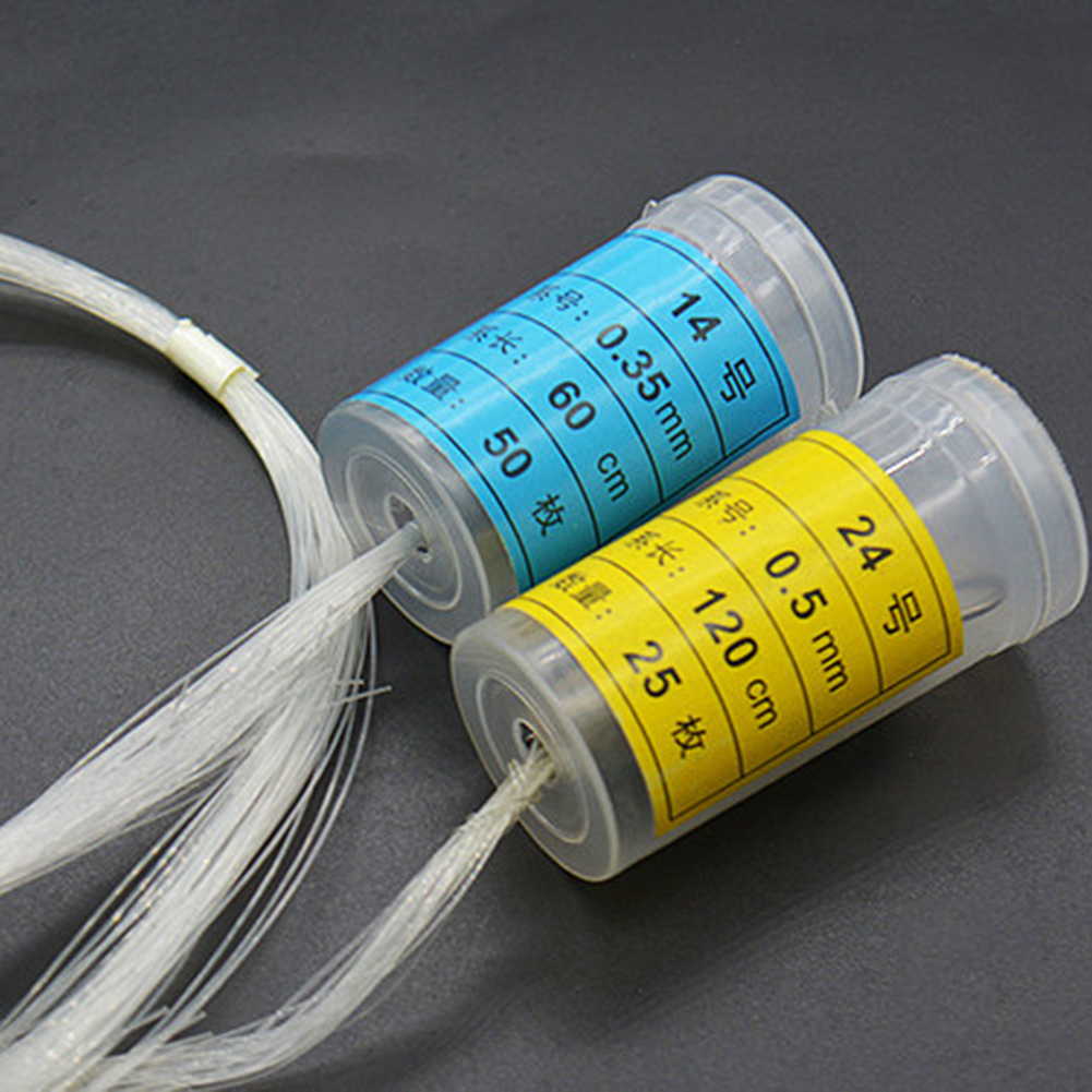 50 Stuks Vishaken Met Lijnset Koolstofstaal Dubbele Vishaak Vis Prikkeldkarper Visuitrusting Onderdeel Accessoires