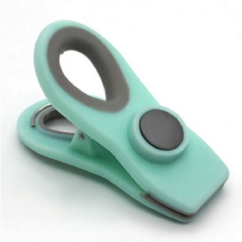 1PCS Fridge Magnetic Clip For Home Refrigerator Magnets Wall Recipes Memo Note Message Snack Holder Clamp Office Supplies
