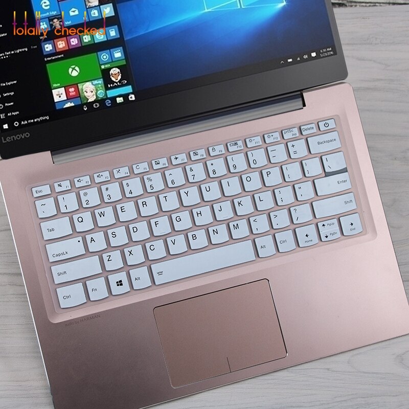 Pour lenovo ideapad c340-15iil c340-15iwl C340 15iil 15iwl 15 15.6 pouces C340-15 ordinateur portable Silicone clavier couverture peau protecteur: white