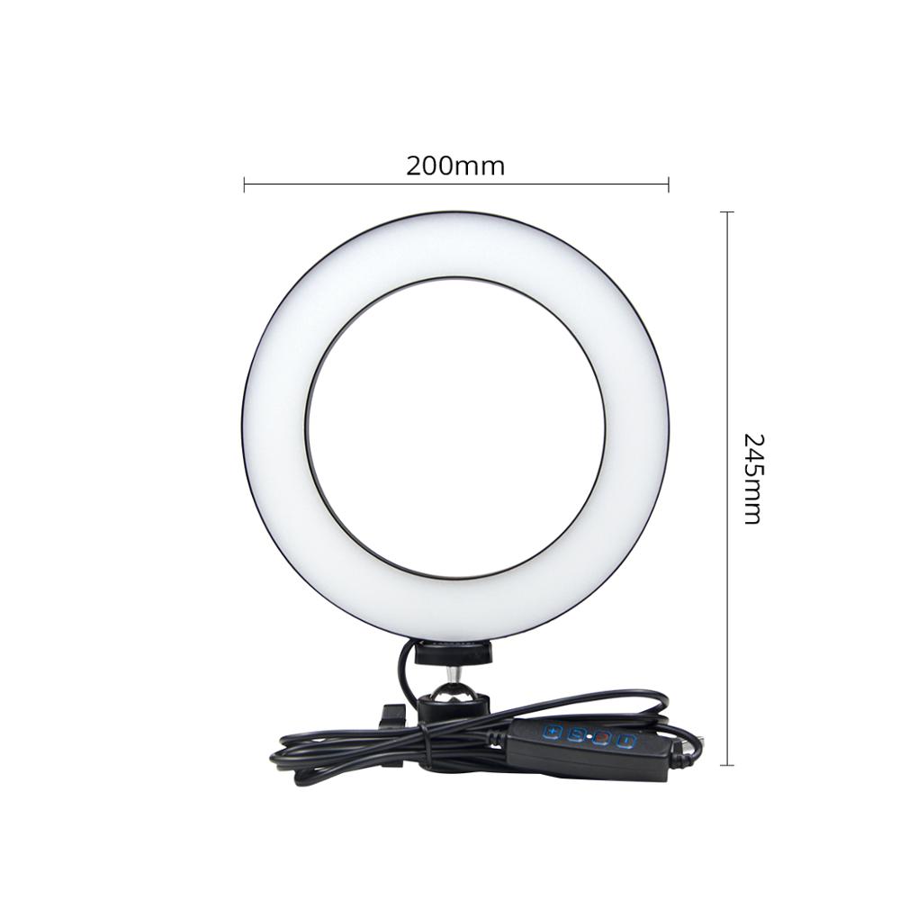 Full LED Makeup Vanity Mirror light Ring Dimmable Selfie lamp Makeup Dressing Table For Photography Video Live