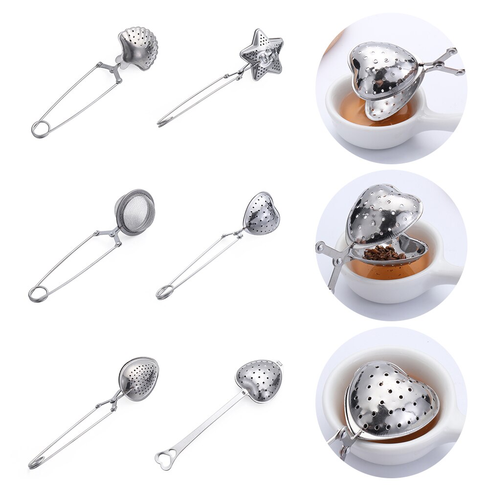 1PC Stainless Steel tea infuser Mesh Reusable Tea Bag Firmly Filter Tea strainer Mug Teapot Gadgets Durable Teaware