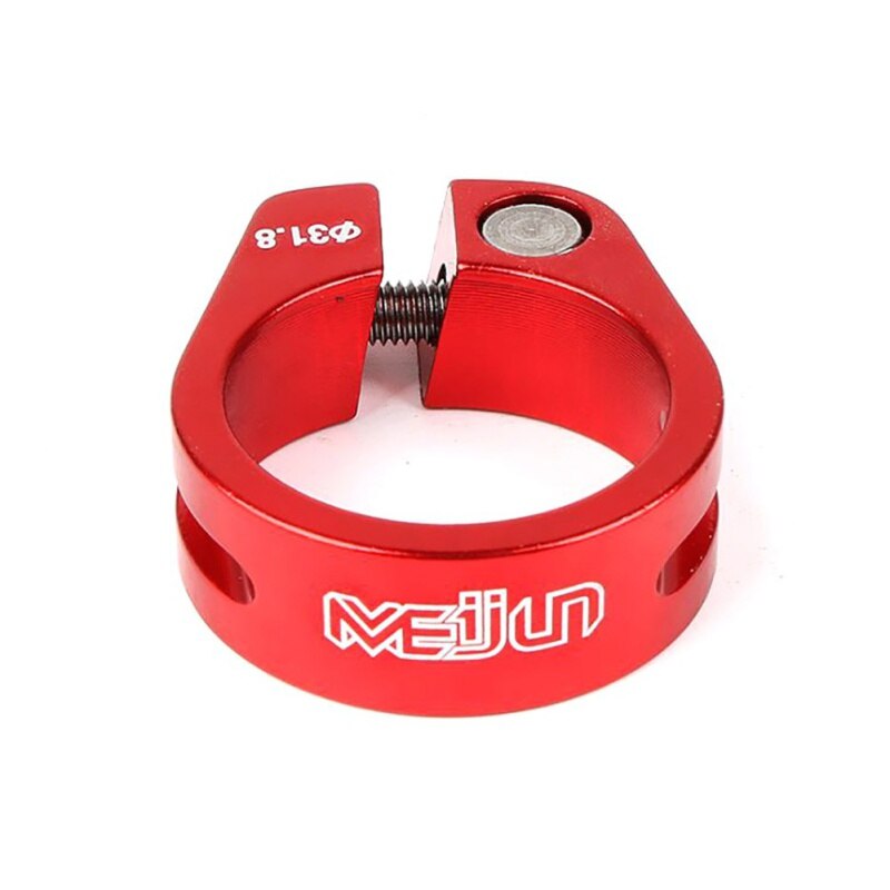 Bicycle Seatpost Clamp Aluminum Alloy Quick Release Mountain Bike Lock Seat Post Tube Clip Clamp 31.8/34.9mm Style: A2-31.8mm