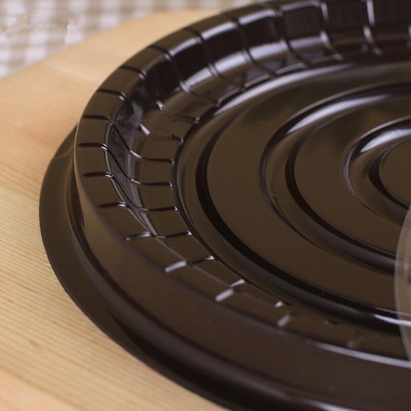 10pcs 8 Inch Transparent Cake Box Plastic Cake Boxes And Packaging Transparent Clear Cupcake Muffin Dome Holder Cases Wedding