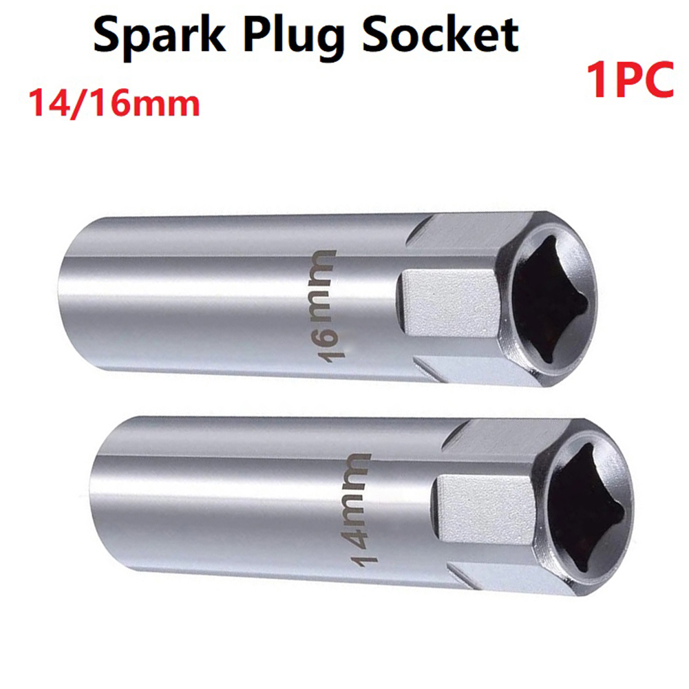 3/8inch Drive 12-Point 14/16mm Spark Plug Socket Wrench Spring Clips For Removal 12-point Spark Plugs Tool Socket Wrenches