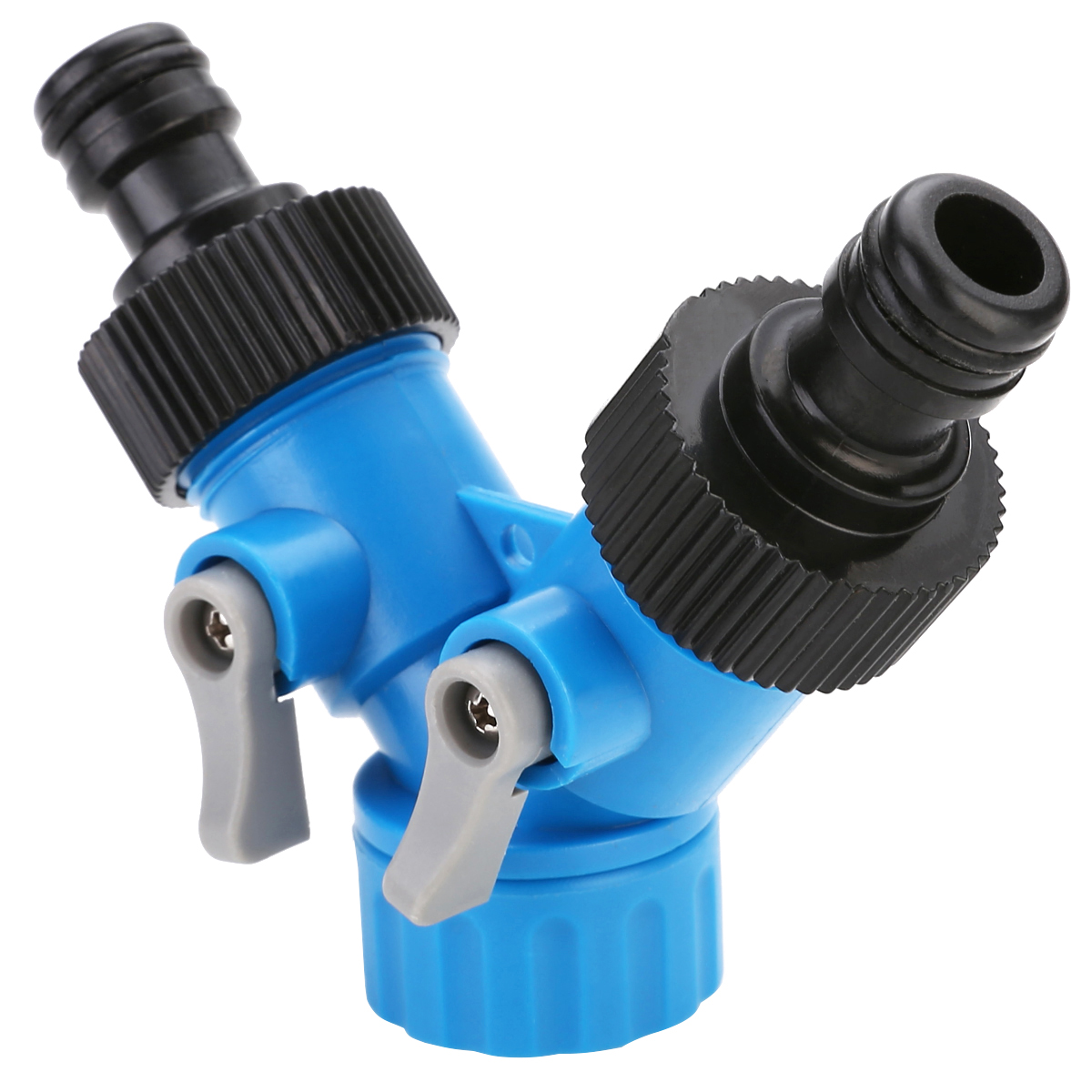 3/4'' Two Way Y Hose Pipe Garden Irrigation Splitter Tap Connector Fitting Watering Irrigation Tools Mayitr