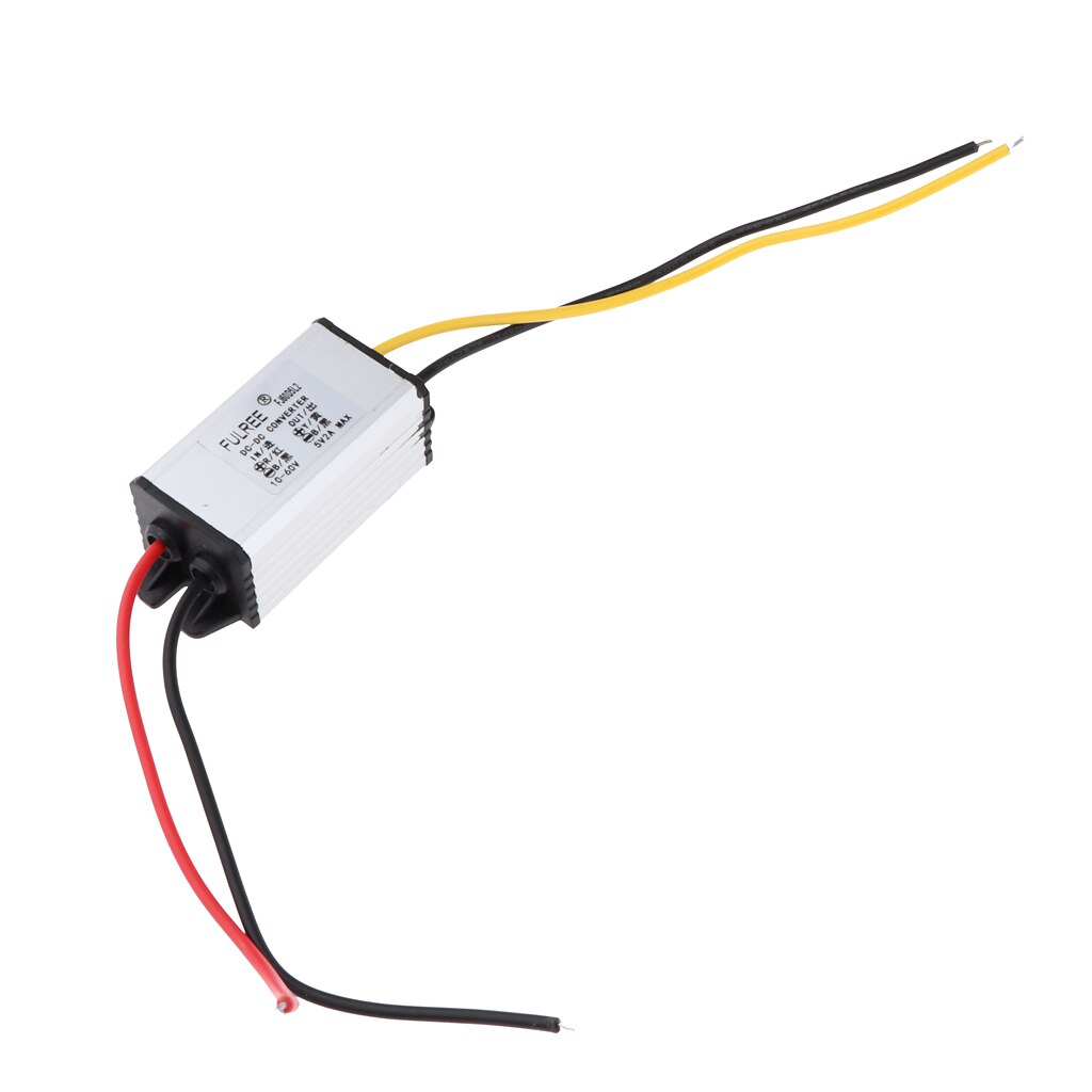 1Pack 10-60V to 5V 2A 10W Buck Voltage Converter Step-down Volt Regulator