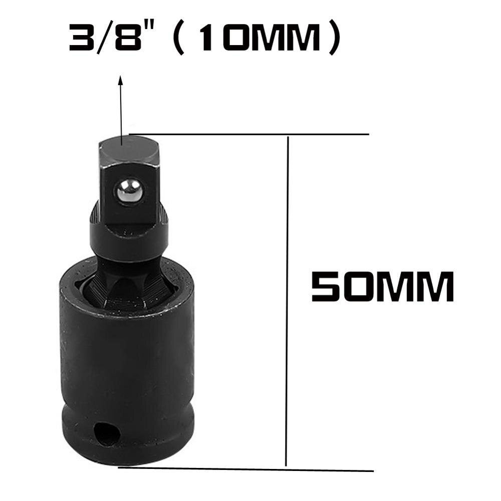 3 stk universell støtfeste 3/8 " 1/2 " 1/4 "kjøre vingle svingbar utvidelse håndverksnøkkelnøkkel adapter håndverktøy