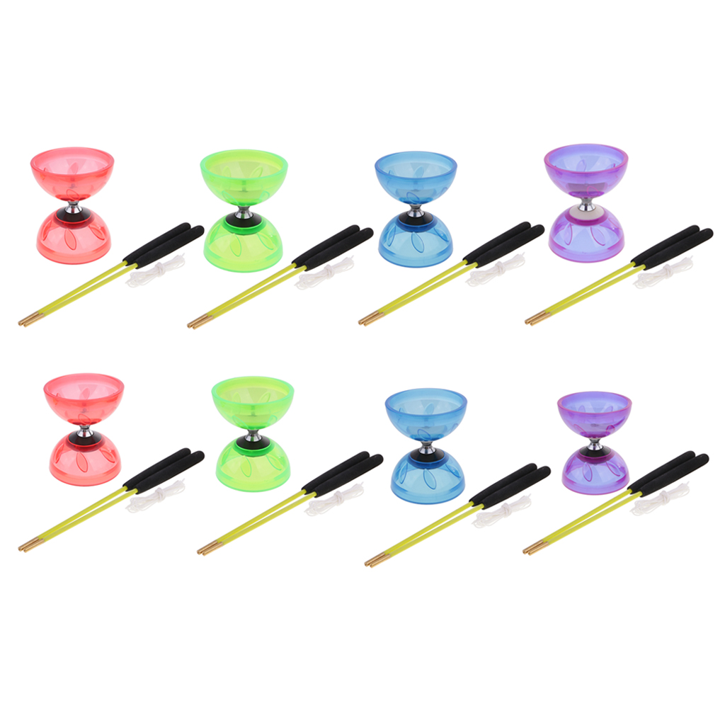 3 Triple Lager Jongleren Diabolo Speelgoed Met String Metal Sticks Kids Chinese Yoyo Educatief Speelgoed Voor Kids Childs Volwassen Ouderen