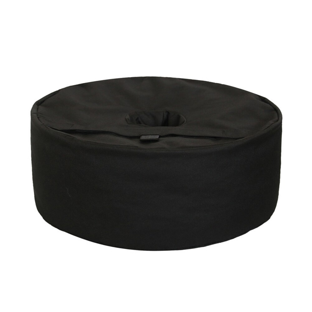 Round Umbrella Weight Bag Patio Parasol Weightbag Backyard Umbrella Base Weight for Any Outdoor Patio Umbrella