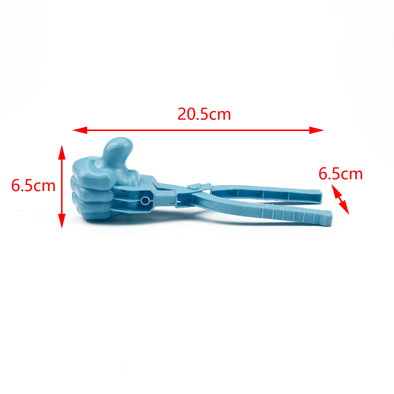 Schattige Eendvormige Rijstvorm Maker Clip Kinderen Buiten Plastic Eend Rijstvorm Diy Sneeuwbal Maker Sushi Mal Met Handvat: GRIJS