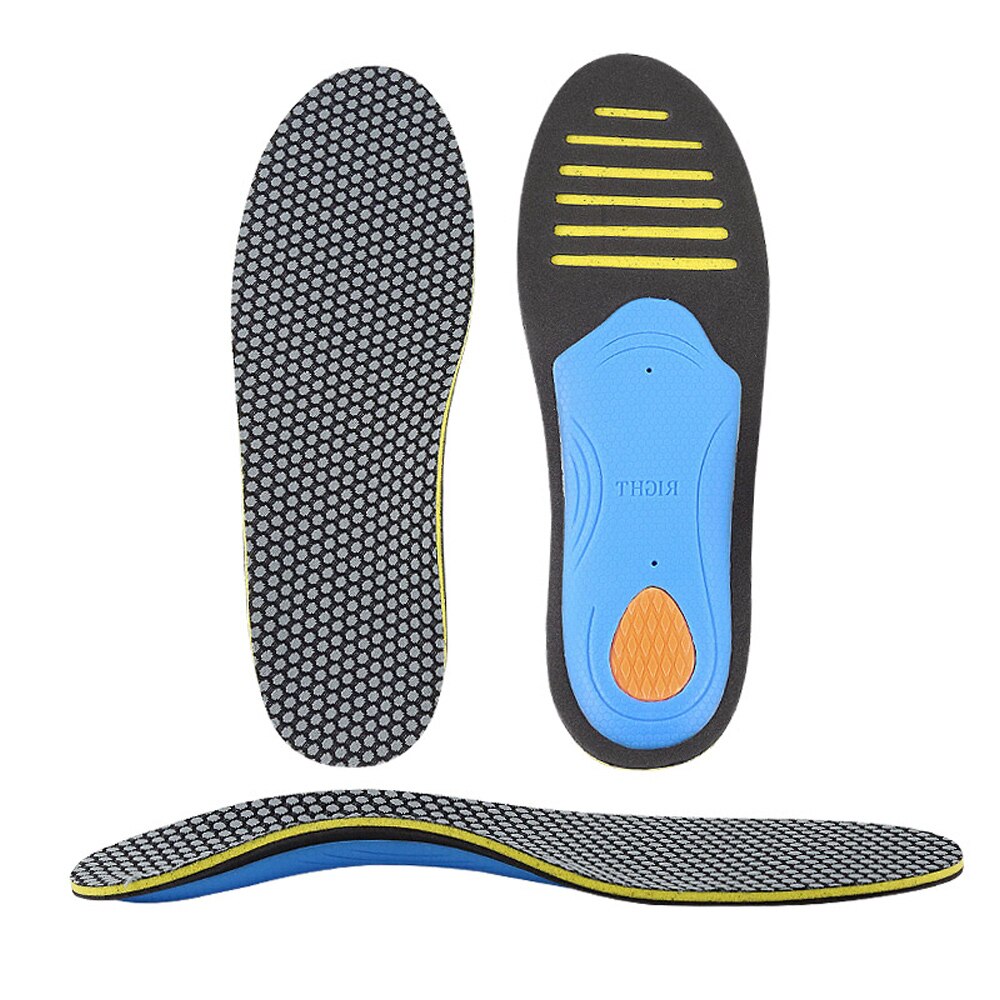 Semelles Orthopédiques Confort Voûte Plantaire - Homme/femme - 5 Tailles - Absorption Chocs - Pour Chaussures Travail, Sport
