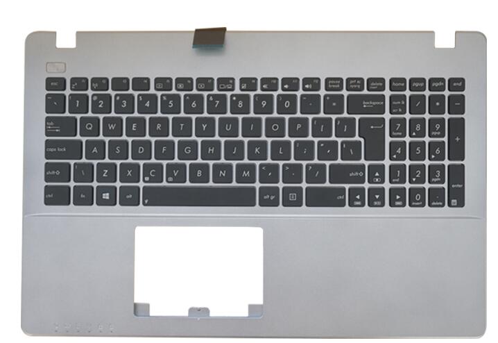 Nuovo Palmrest tastiera per Asus X550 F550 A550 X550C X550VC FX50 FX60 X552M ZX50 K550L Y581C F550L A550J R510 R510J r510V Superiore: English bianca 1