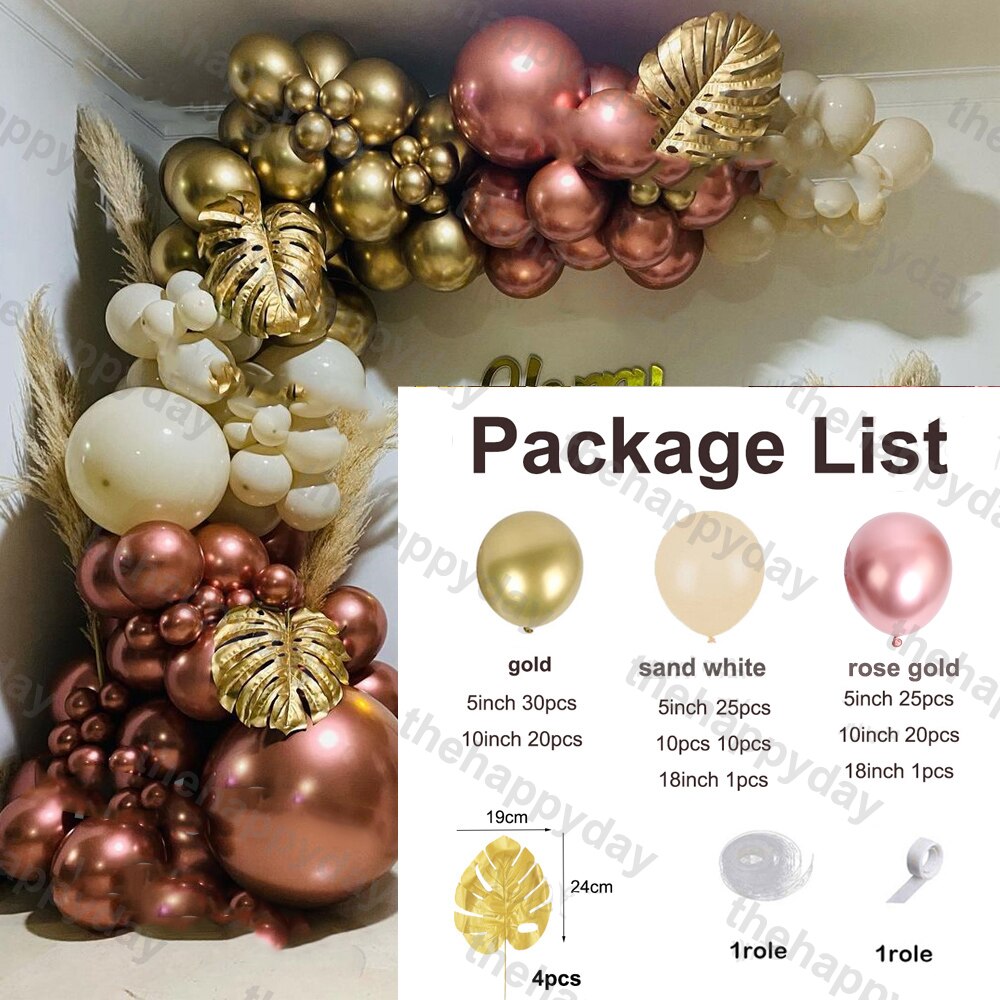 Burgundy Wine Red Balloons Garland Kit Red Gold Balloon Arch Christmas Balloons Garland Christmas Decor Valentine's Day Decor: N 138pcs