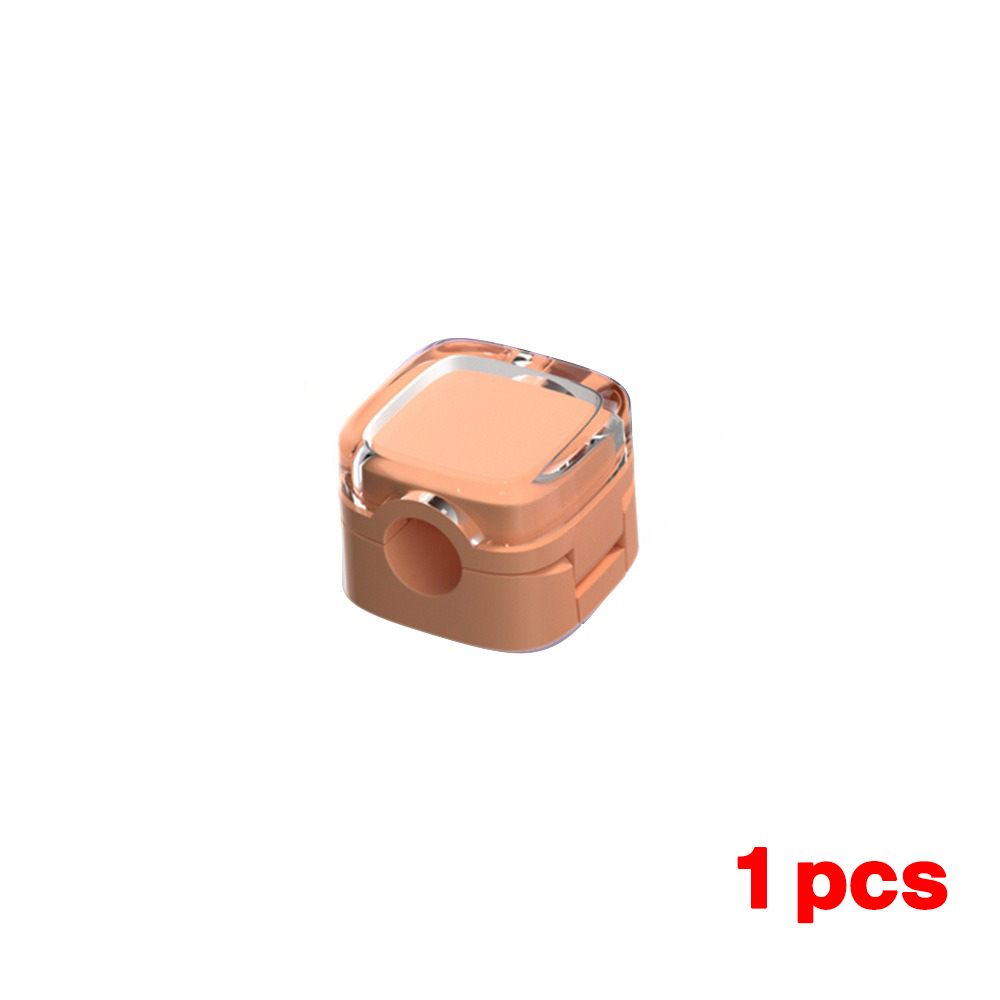 Clip de Cable magnético de escritorio, soporte de Cable ajustable suave debajo del escritorio, gestión de cables, soporte organizador de cables: Verde