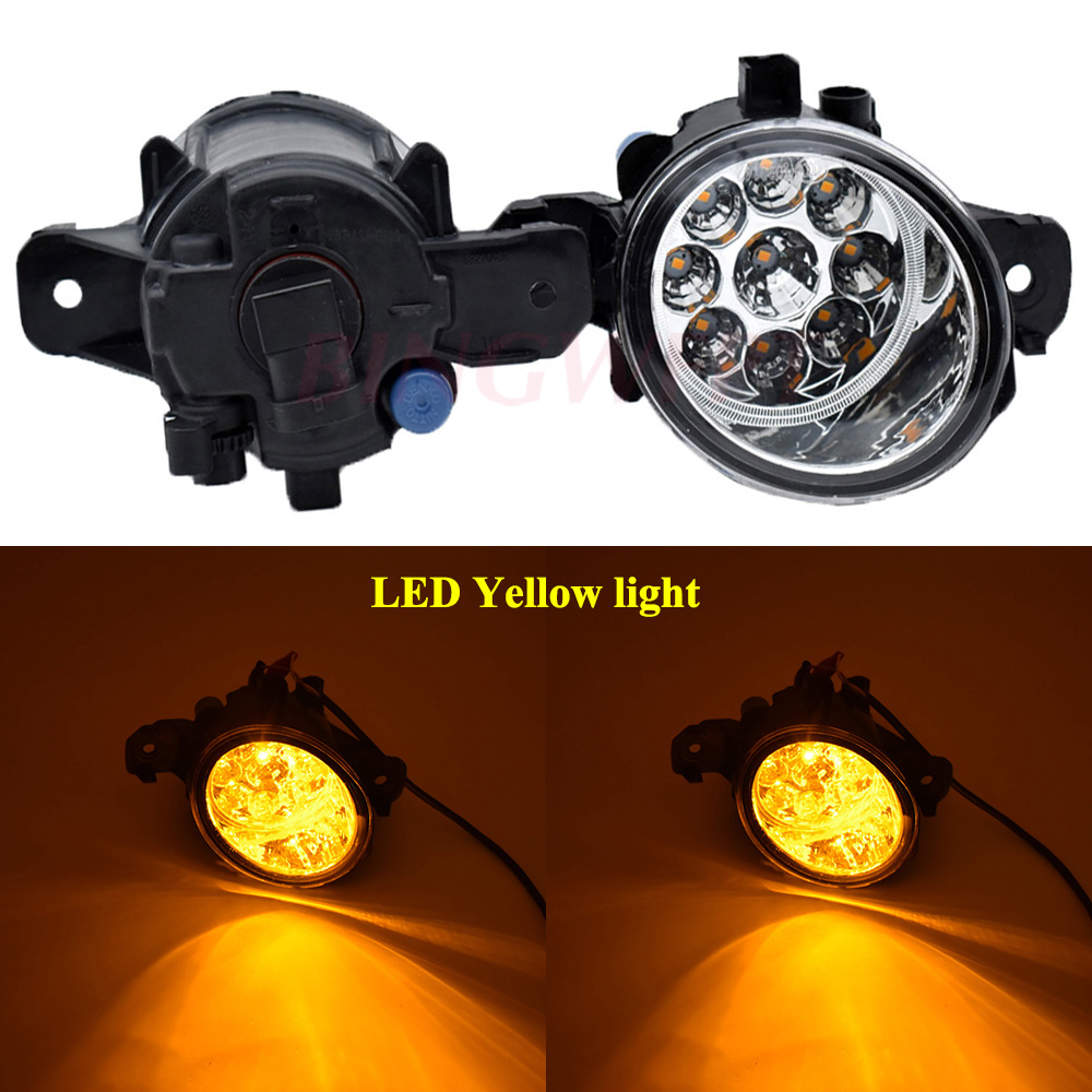 1 par de luces antiniebla LED superbrillantes para Renault Clio Koleos Laguna Espace Thalia símbolo Modus VelSatis halógeno