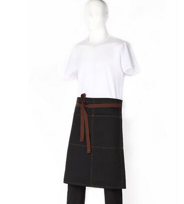 chinese restaurant waiter apron kitchen apron cooking apron waist apron restaurant uniform: coffee
