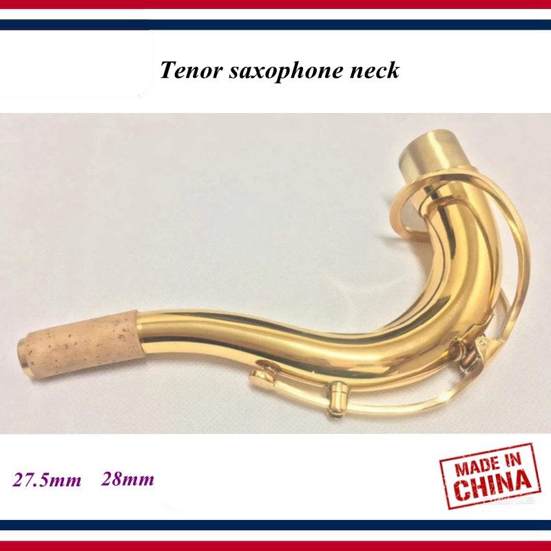 Saxofoon accessoires-Tenor saxofoon hals, 27.5mm 28mm-Saxofoon onderdelen