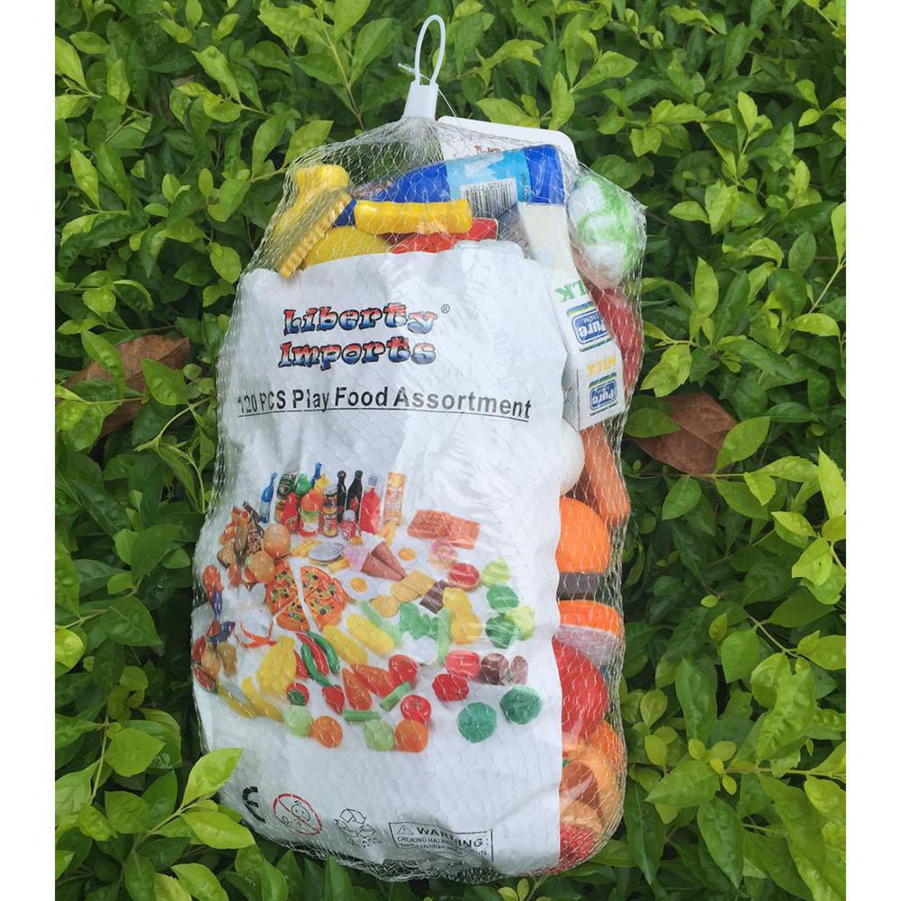 120 Stck Kunststoff Lebensmittel Obst Gemüse Spielzeug einstellen