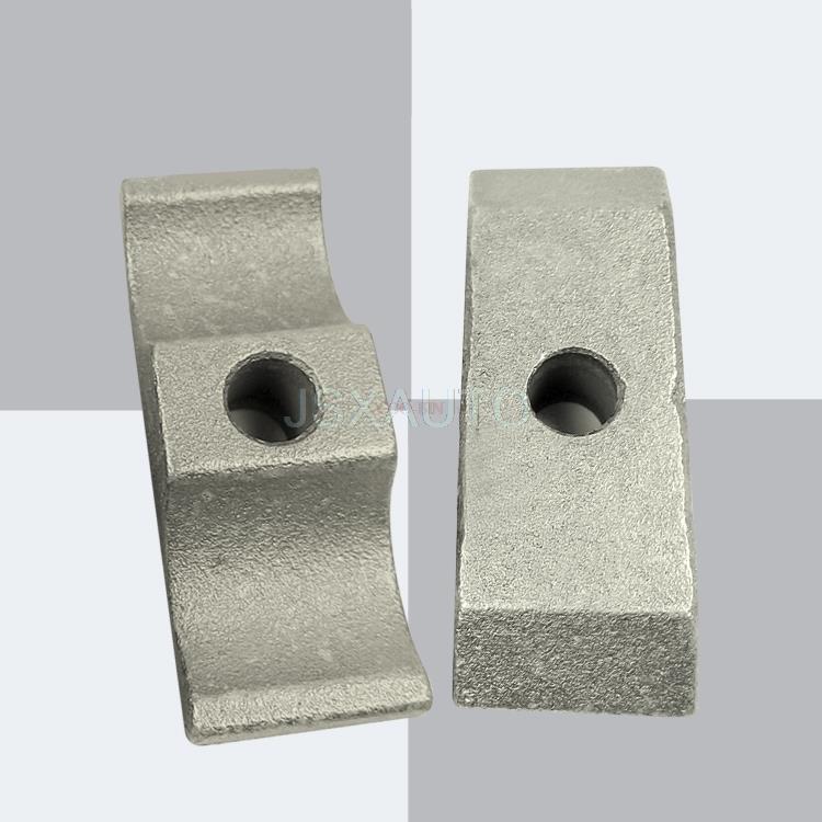 excavator original boom double tube clamp boom tubing fixing clip excavator accessories For SANY SY 75 55: 2pcs