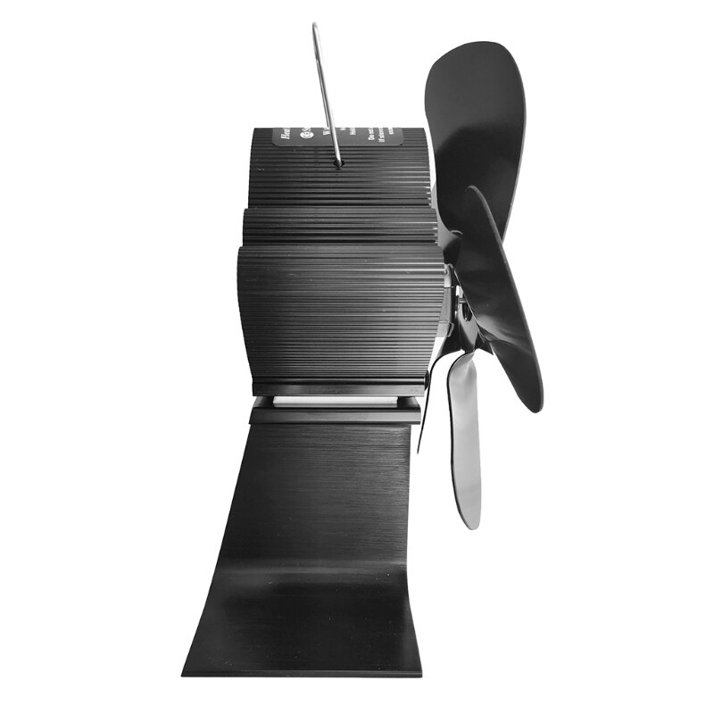 5 Blades Heat Powered Stove Fan Log Wood Burner Ecofan Quiet Fireplace Fan Fuel Saving Heat Distribution