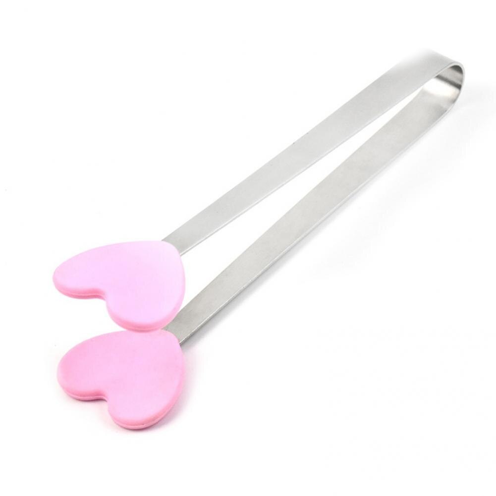 Food Clip Portable Cute Stainless Steel Mini Hand-Shaped Ice Cube Sugar Tong Kitchen Supplies Cake Shop Bread Clamp Gadget Clips