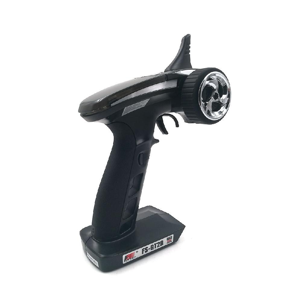Hobbylane FS-GT2B 2.4GHz 3CH RC Controller Transmitter - Improved Set with Receiver, Battery, USB Cable