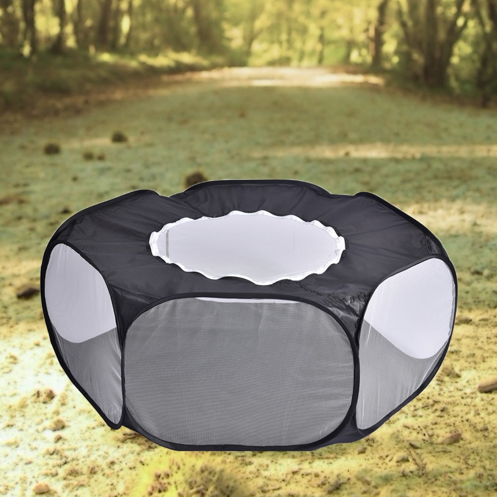 Pet Playpen Portable Pop Open Indoor / Outdoor Small Animal Cage Game Playground Fence for Hamster Chinchillas And Guinea- Pigs
