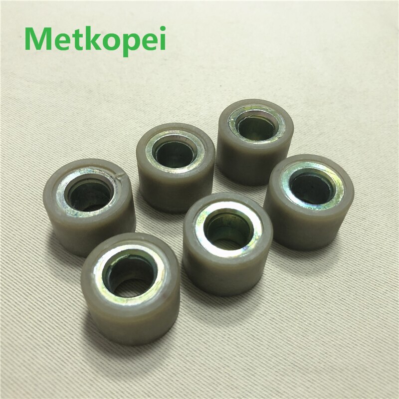 6 pcs Variator Roller Weight 24x18mm for Scooter ATV CFMOTO CF250 CH250 CN250 Foresight 250 FORZA 250 28.5g