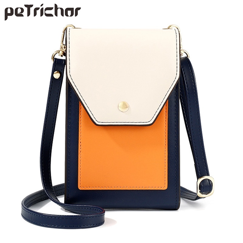 Sacs à main pour femmes, Mini sac pour téléphone portable, petits sacs à bandoulière décontractés dames, sac à épaule à rabat grande capacité Bolso