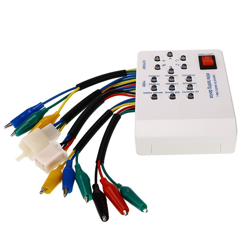 Brushless Motor Controller Tester Electric Car E-bike Scooter 24V/36V/48V/60V/72V Hall Sensor tester test device