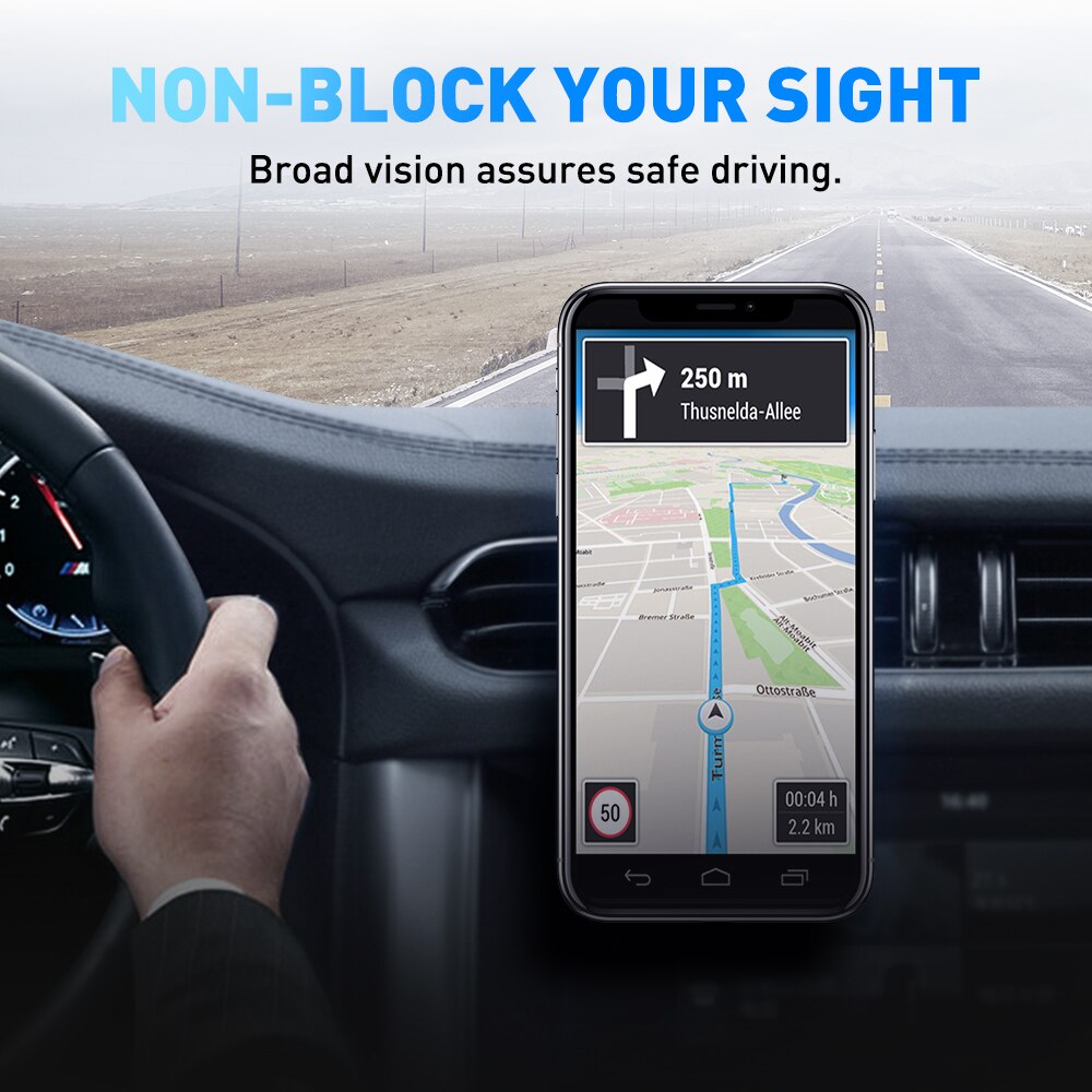 Metalen Magnetische Auto Telefoon Houder Gps Voor Hyundai Tucson Ix25 Creta Kona IX35 Solaris Accent I30 Santa Fe Elantra accessoires