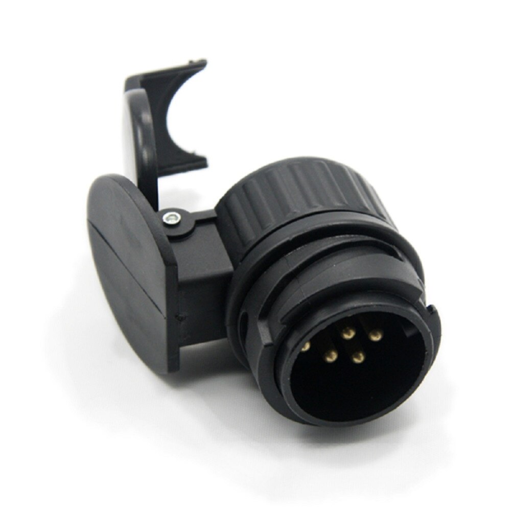 Tirol 13 Om 7 Pin Trailer Adapter Black Plastic Trailer Bedrading Connector 12V Trekhaak Trekhaak Plug N Type T22775b