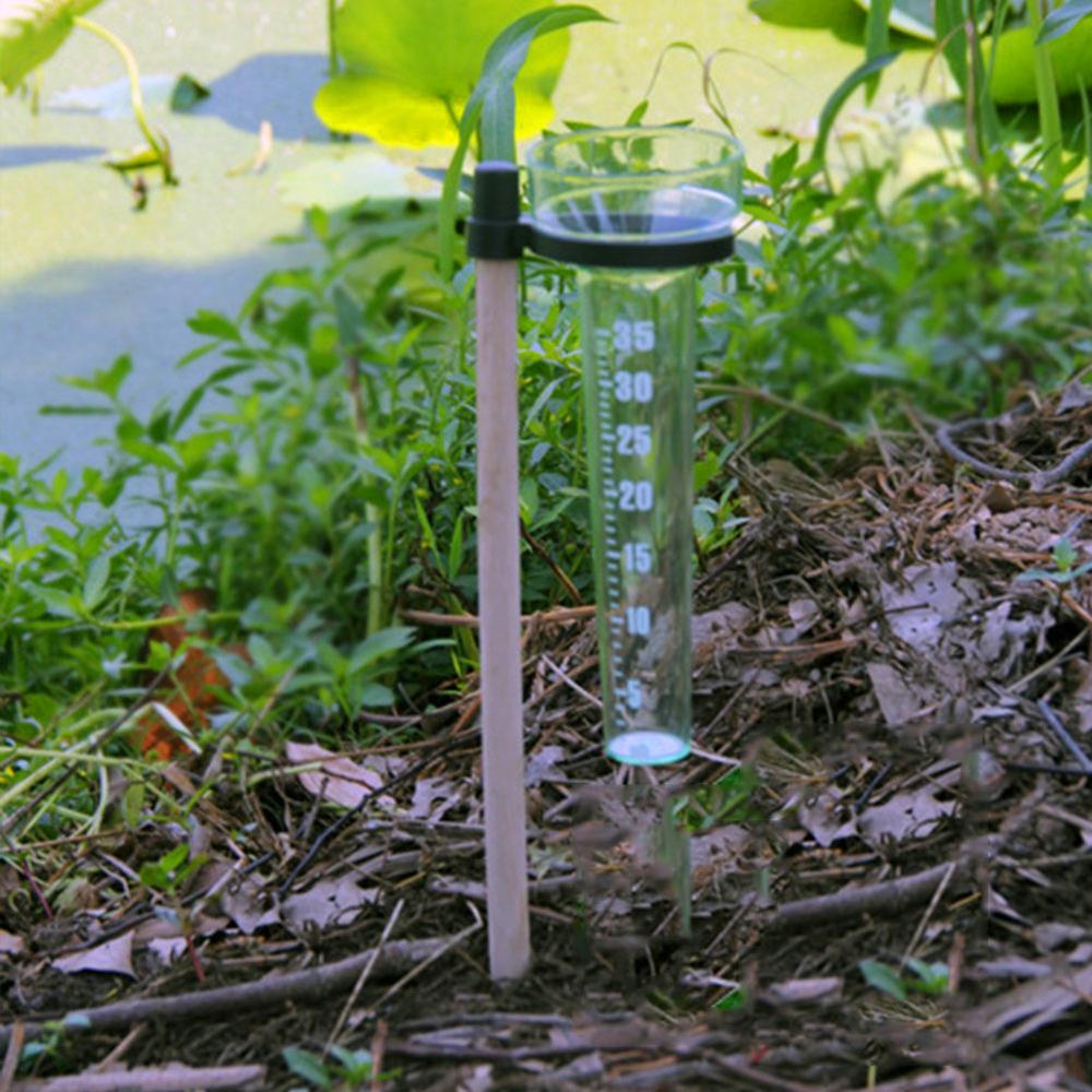 Rain Gauge Garden Outdoor Rain Gauge Set Measuring Tools