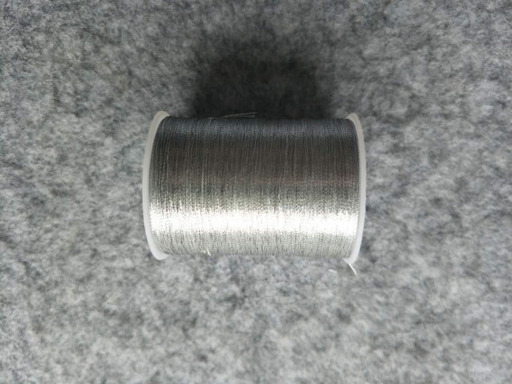 metal embroidery thread DIY clothing accessory essential 14 kind of colour select sewing thread 1pcs sell: silver