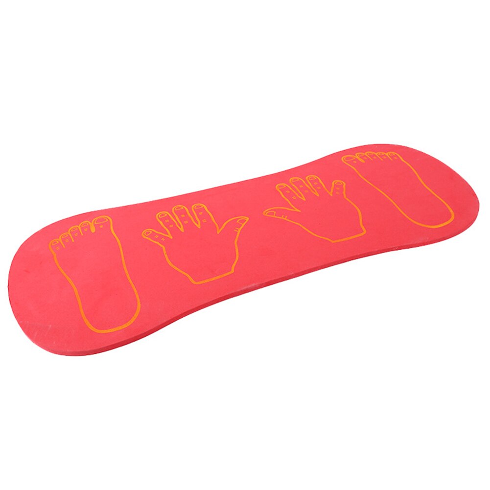 draussen Sport Spielzeug Gefühl Ausbildung Ausrügestochen Schaum Hände und Füße Zusammenarbeit Bord Sport Interaktive Spiel Spielzeug für freundlicher: rot