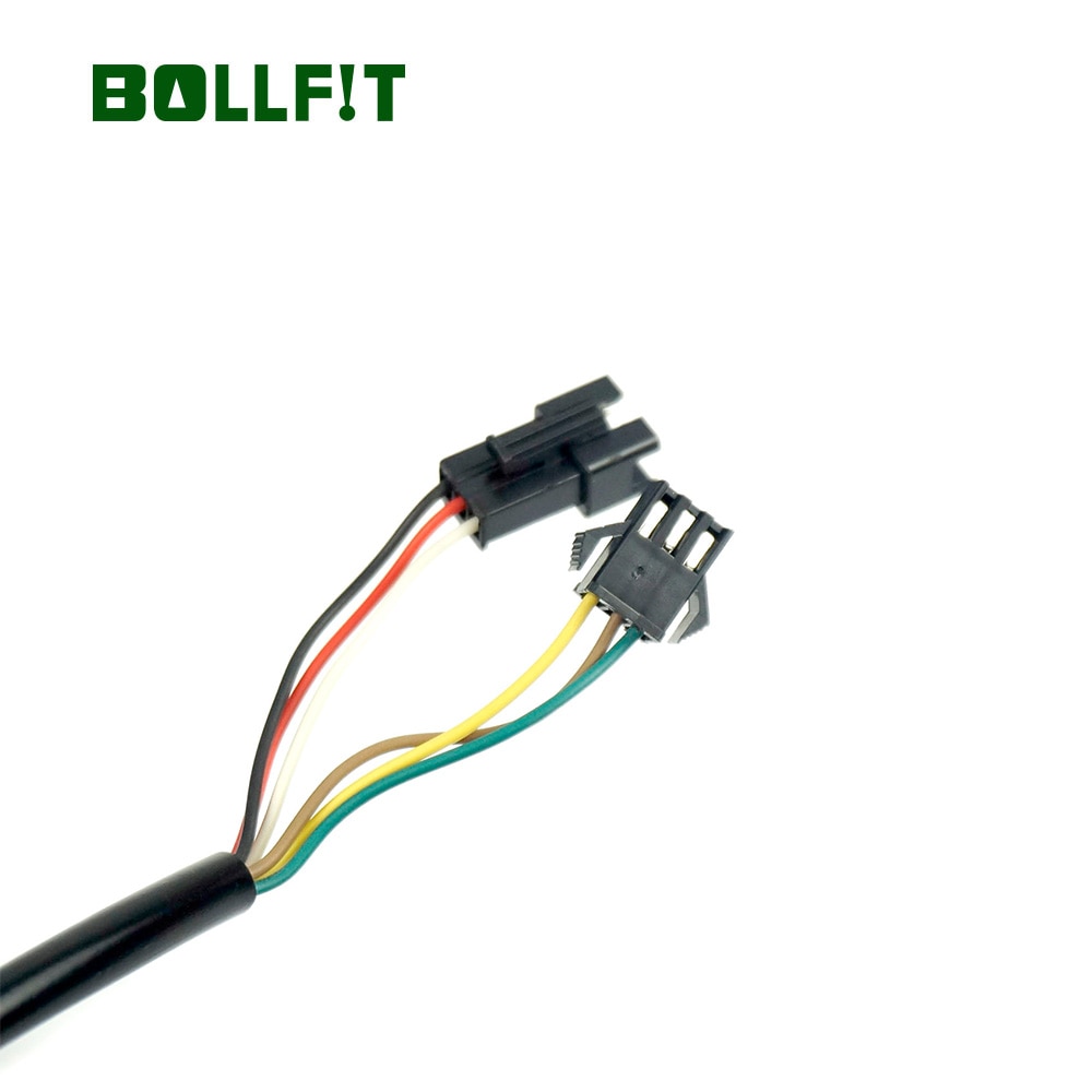 BOLLFIT Ebike Speed Throttle 6 Wires E-Bike Thumb Throttle 36V 48V with Power Switch For Electric Bicycle Conversion Kit