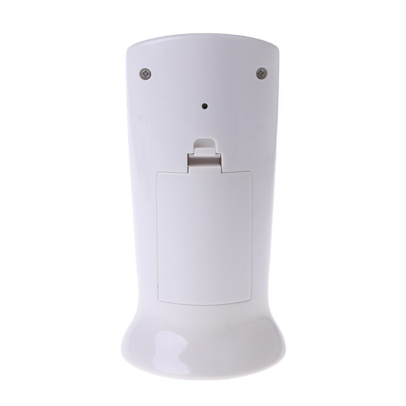 Digitale Lcd Wekker Kalender Thermometer Achtergrondverlichting Home Essentiële Wit Digitale Elektronische Klok