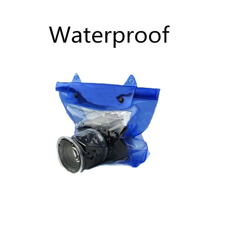 Waterdichte Transparante Camera Case Voor Canon Nikon Dslr Slr Onderwater Behuizing Pouch Case Pvc Digitale Camera Lens Droge Protector